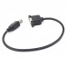 Cabo Adaptador USB Tipo B Macho/Fêmea 30 cm