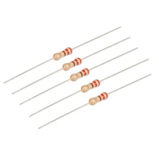Resistor 1/4W 220 ohm - Pacote C / 10 unidades