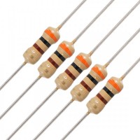 Resistor 1/4W 300 ohm - Pacote C / 10 unidades