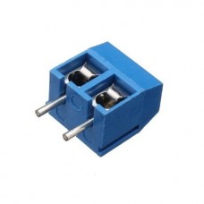 Conector Borne KRE 12mm 2 Vias Azul
