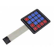 Teclado Matricial Membrana 4x4 para Arduino - 16 teclas